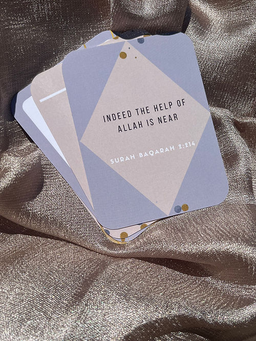 Nimah Deck | Allah's Names with Meaning | Asma ul Husna