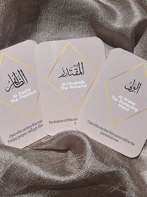 Nimah Deck | Allah's Names with Meaning | Asma ul Husna