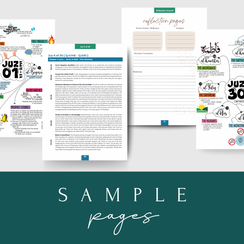 The Qur’an Roadmap by Ustadha Fatemah Meghji | Mizan Institute