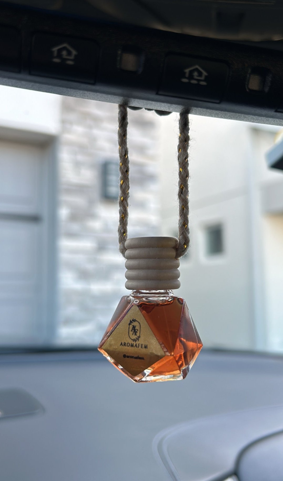 Aromafem Incense Oud Car Diffuser | Hanging Car Freshener