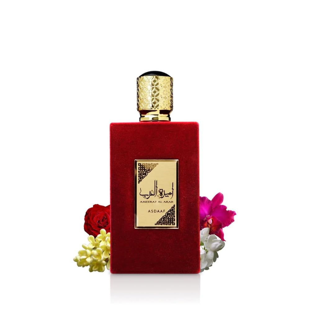 Ameerat Al Arab Eau de Parfum Spray for Women, 3.4 Ounce (100ml) by Asdaaf