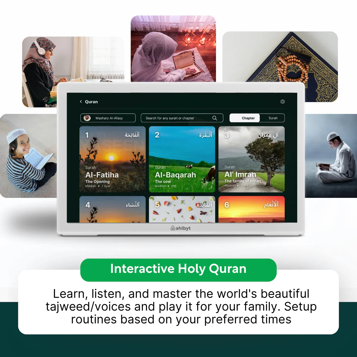 Ahlbyt Portal: All in one Spiritual Device | Shia Azan Clock with Duas and Ziyarat
