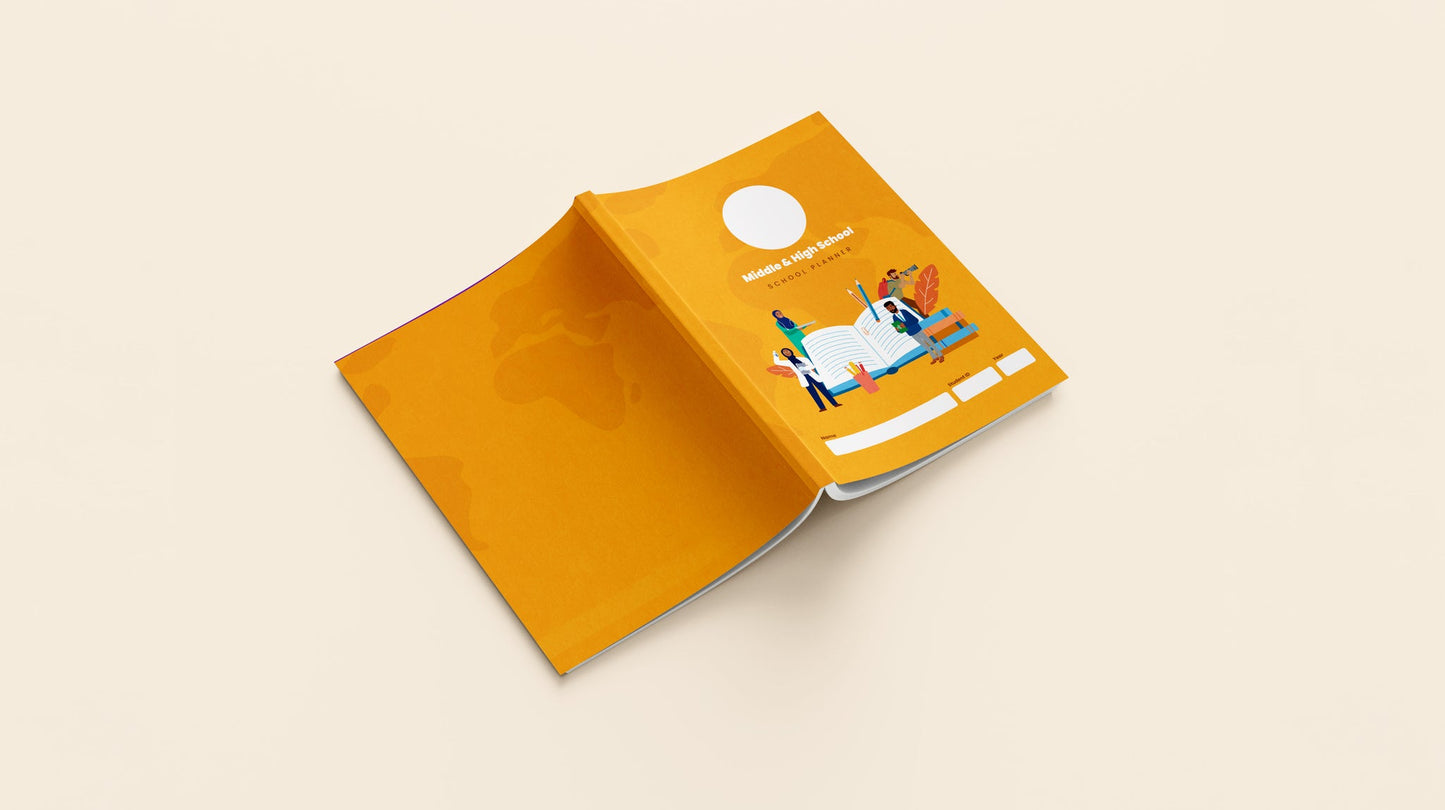 Middle & High School Planner published by Kisa Kids