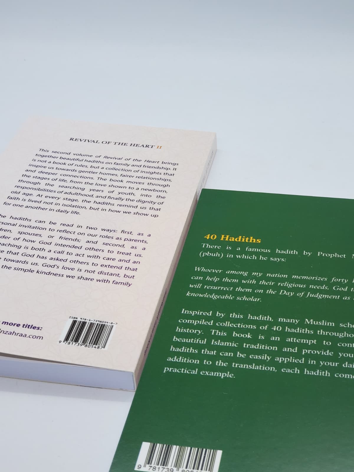 Revival of the Heart I and II: A Collection of 40 Hadiths | Javad Shomali & Zahra El-Kabengi