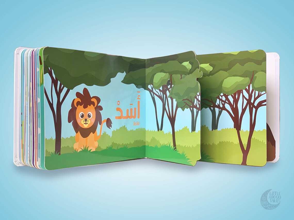 Alif Baa Taa Thaa Book and Flashcard Set | Montessori Learning