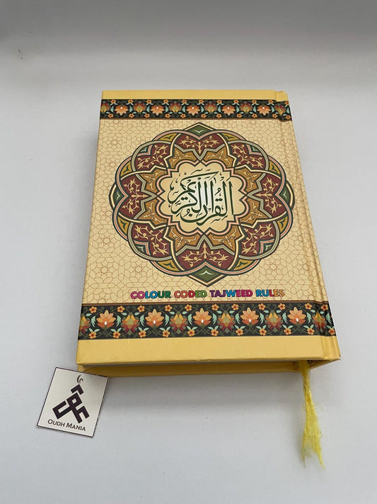 Holy Qur'an - Color coded with Tajweed Rules - Hardcover