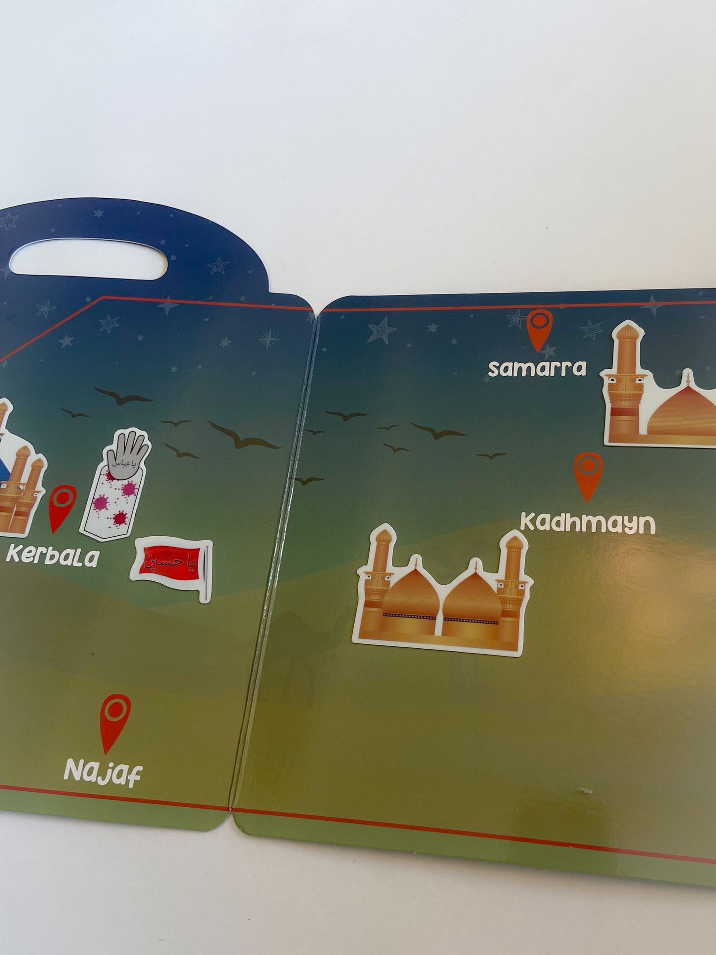 My Ziyarat Trip Magnet Book | For my Imaan