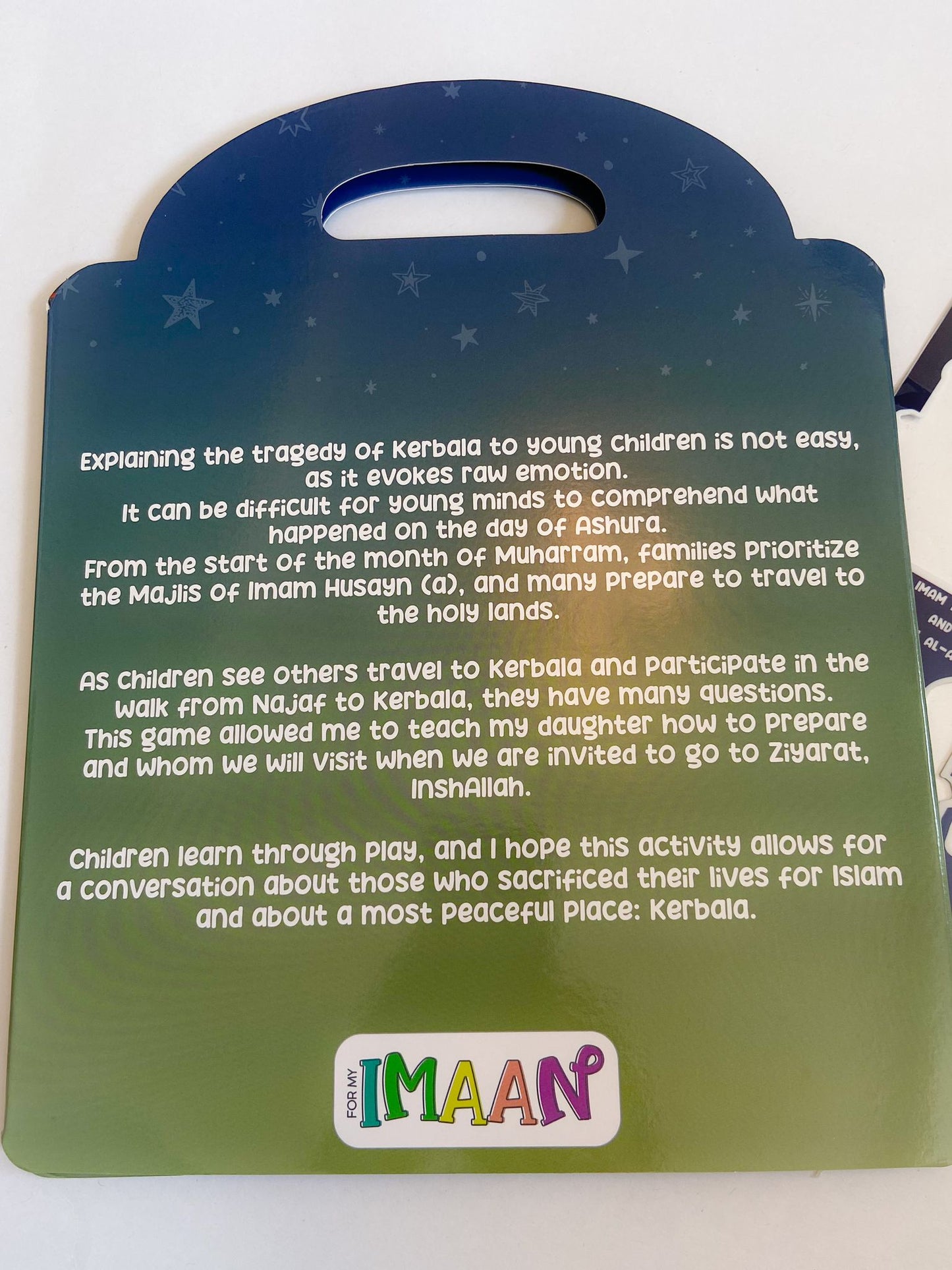 My Ziyarat Trip Magnet Book | For my Imaan