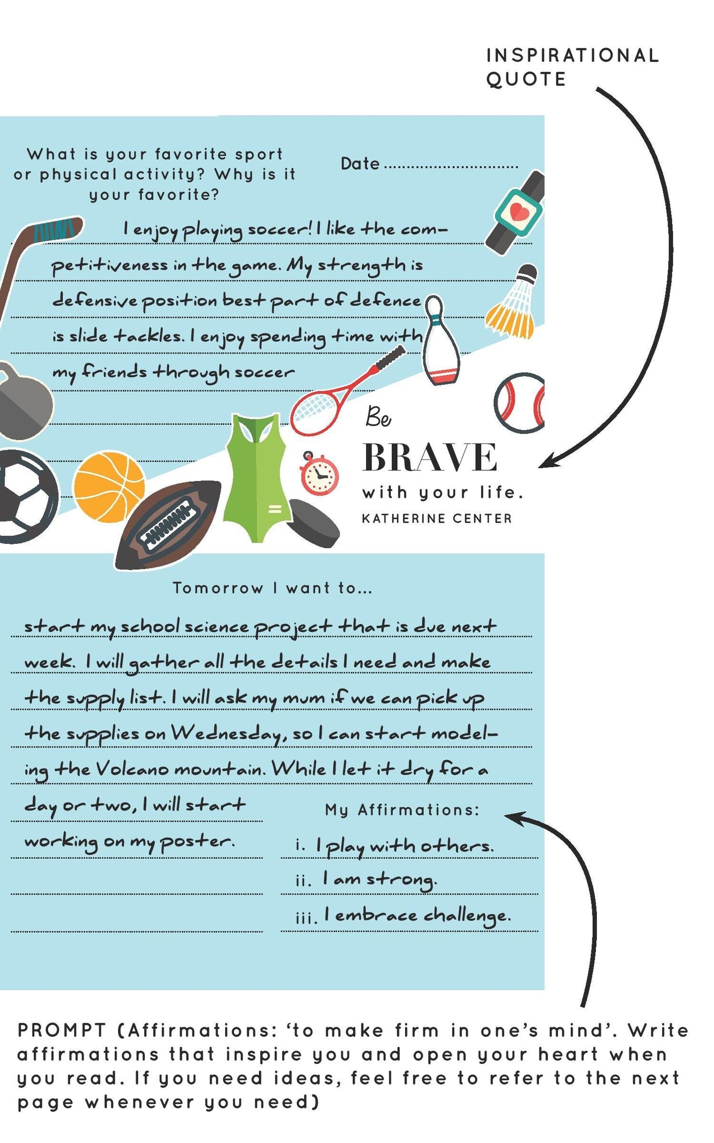 Gratitude Journal - Journey to Joy Journal by My Happy seeds