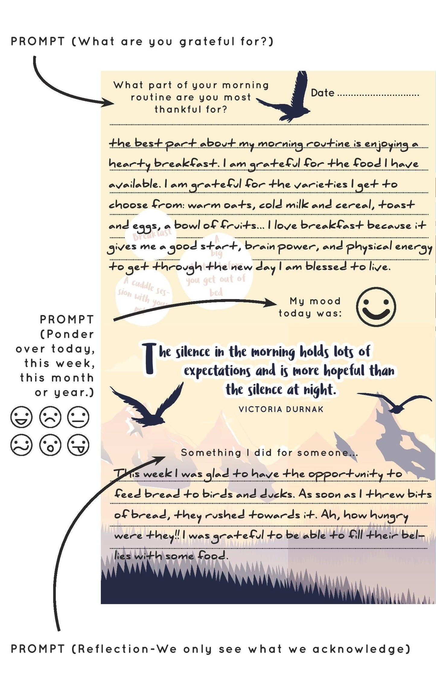 Gratitude Journal - Journey to Joy Journal by My Happy seeds