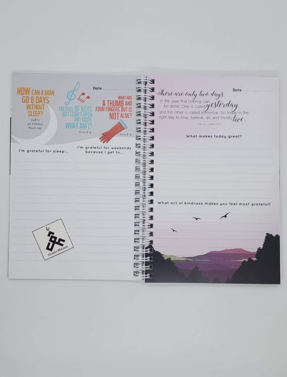 Gratitude Journal - Journey to Joy Journal by My Happy seeds