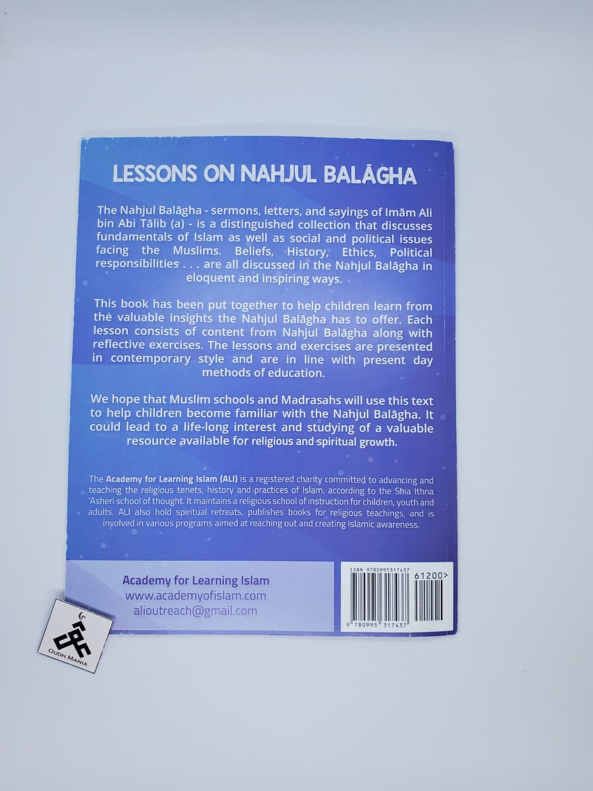 Lessons on Nahjul Balagha by: The Academy for Learning Islam