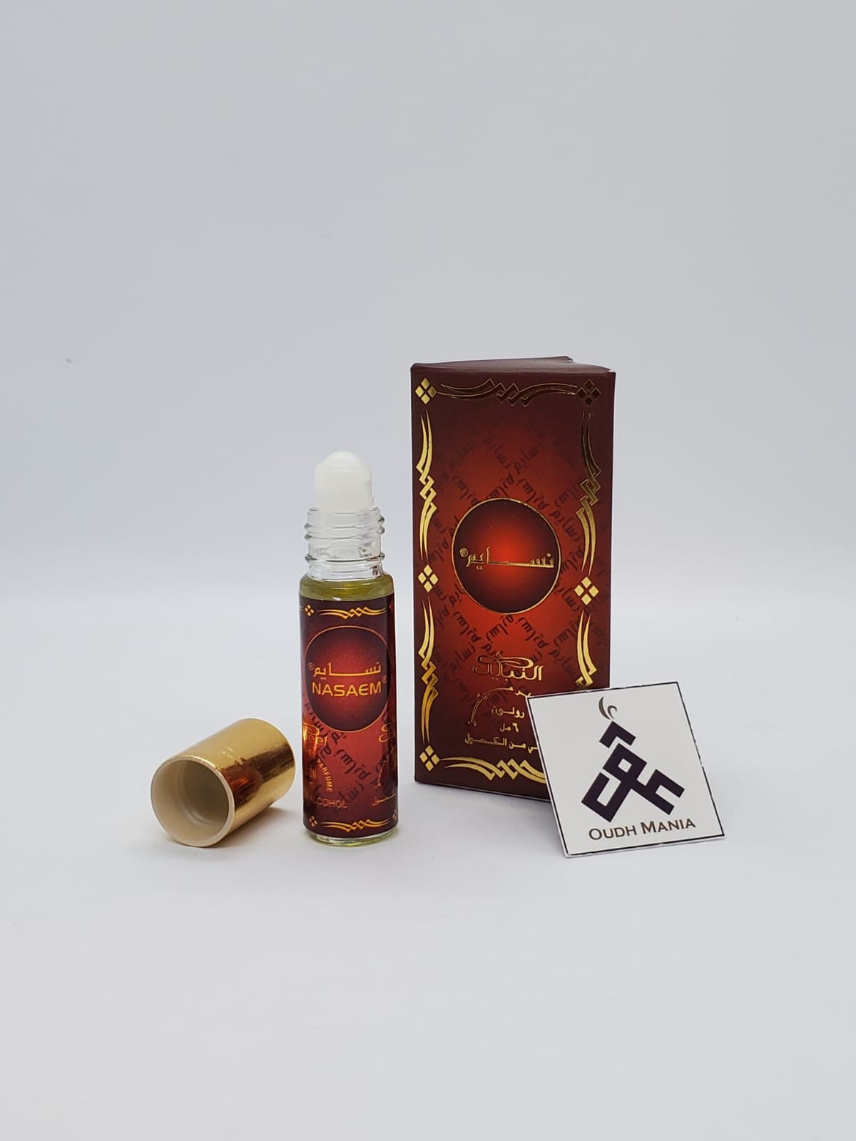 Original Nabeel Bakhoor Nasaem perfume Roll 6ml On Made In UAE Naseam بخور النبيل Bukhoor
