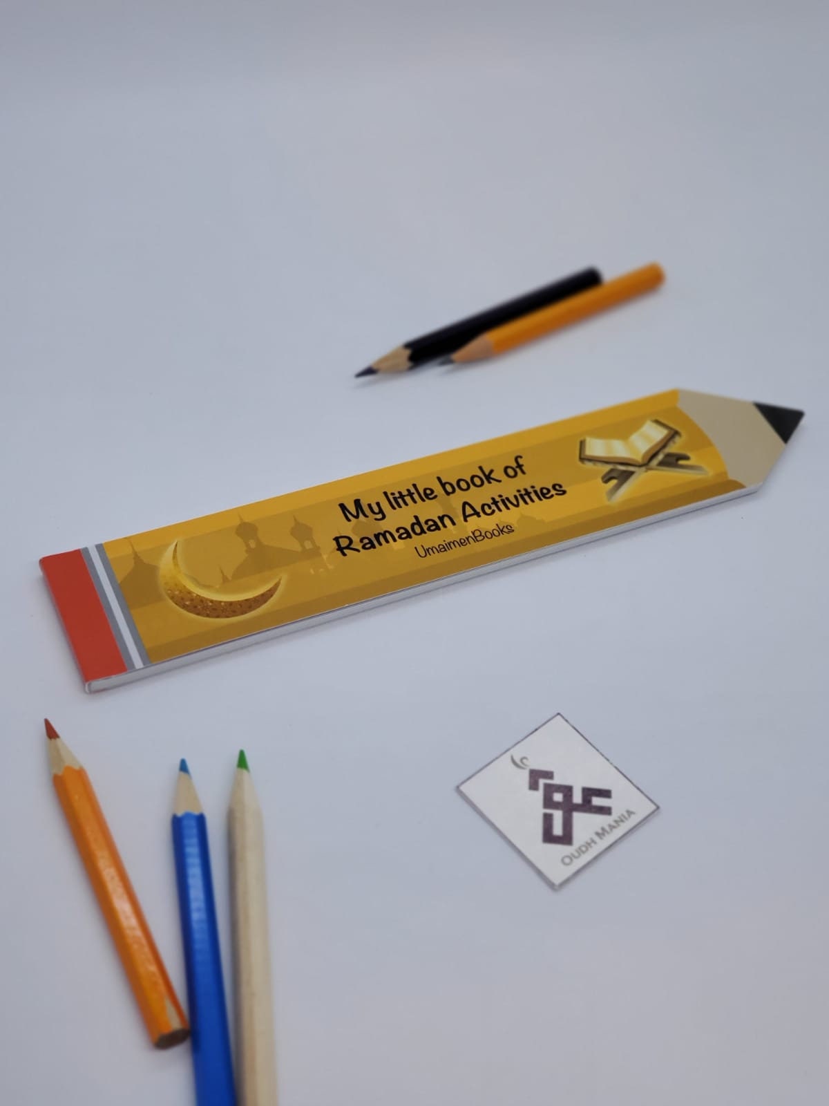 Pencil Shaped Ramadan Activity Book by Um Aimen Books