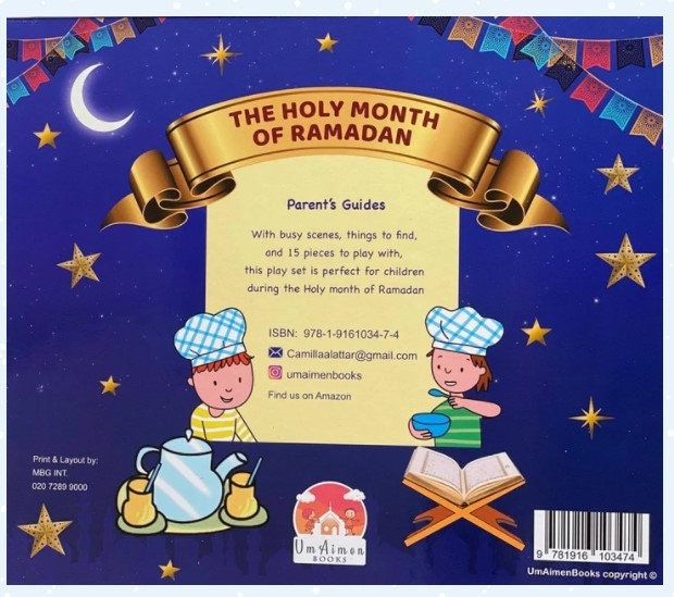 Ramadan Puzzle Book by Um Aimen Books