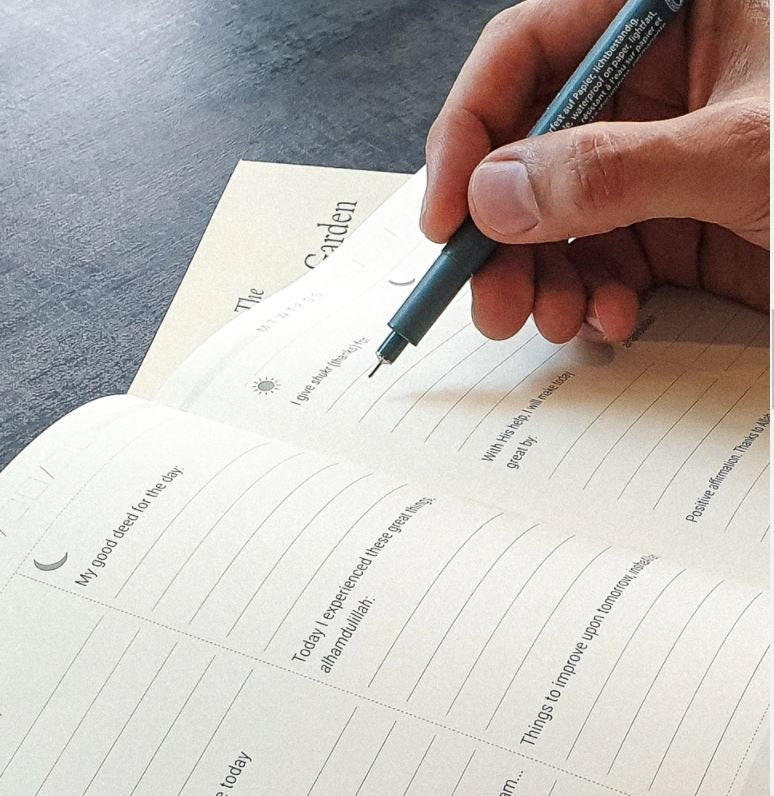 Jeem Journal | Gratitude journal and planner | Inspire more peace, purpose and productivity in your life.