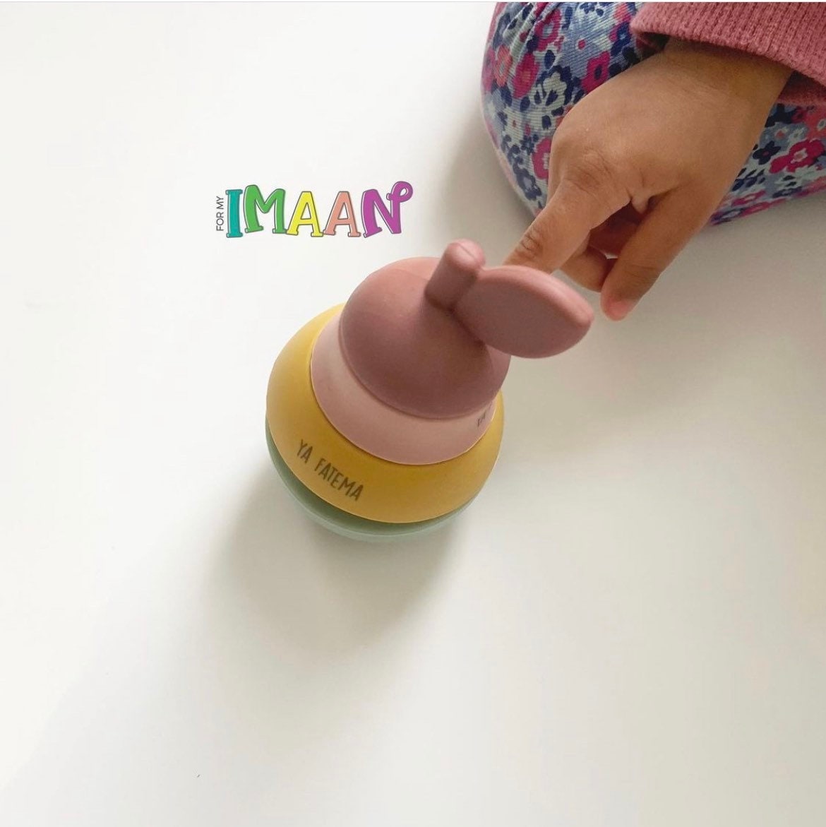 Stackable Panjatan Silicone Pear | For my Imaan