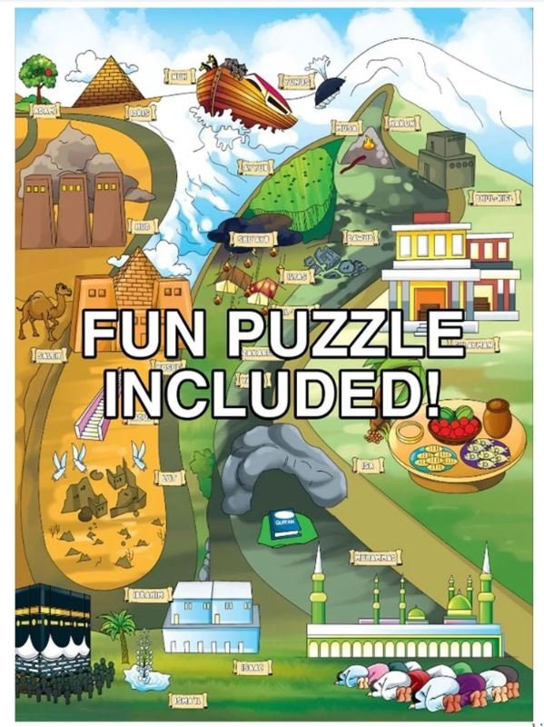 Islamic Card Set of the Magnificent Prophets for Children by Sparkle and shine moments