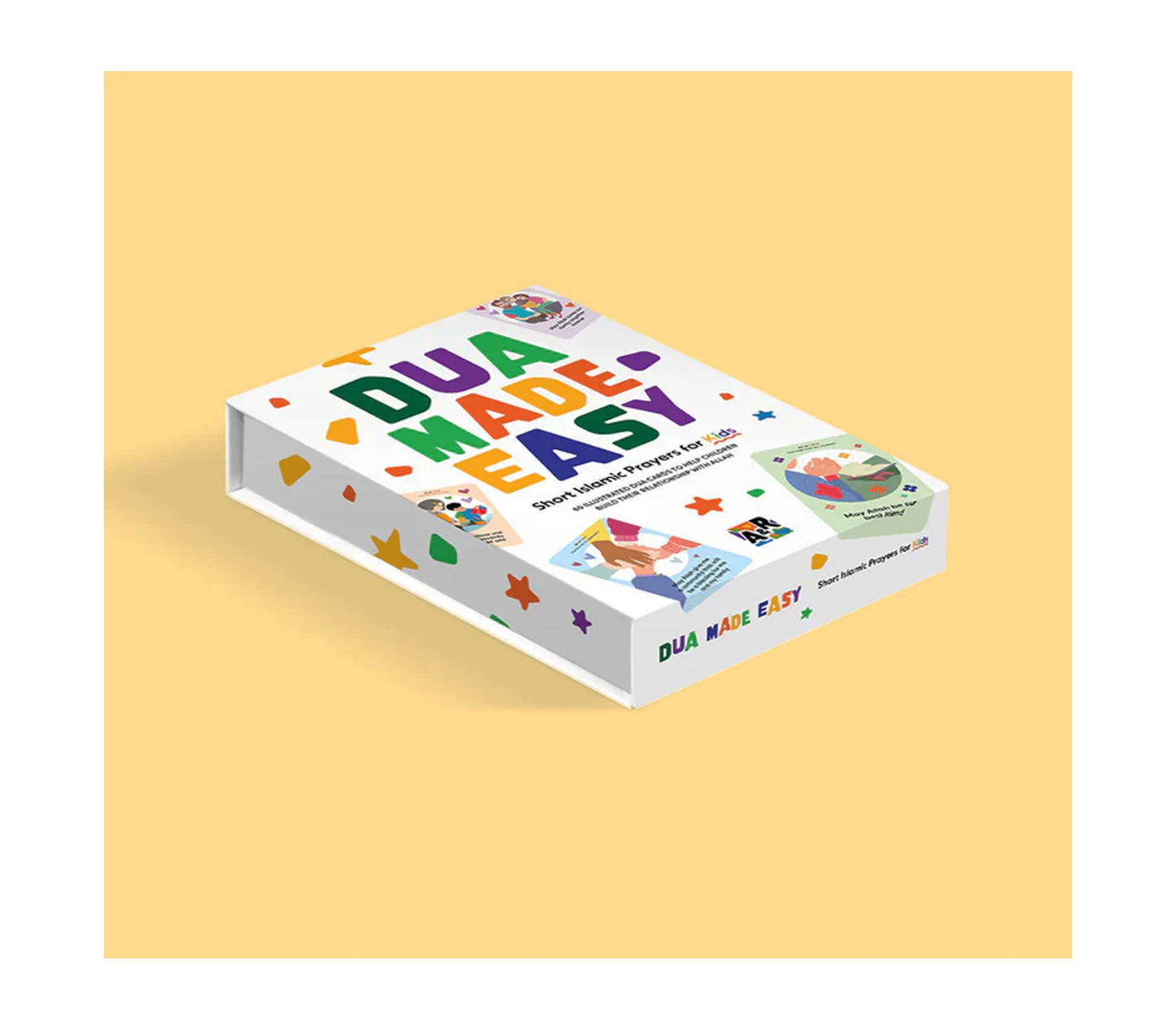 Dua Made Easy 60 Illustrated Dua cards with short prayers for kids