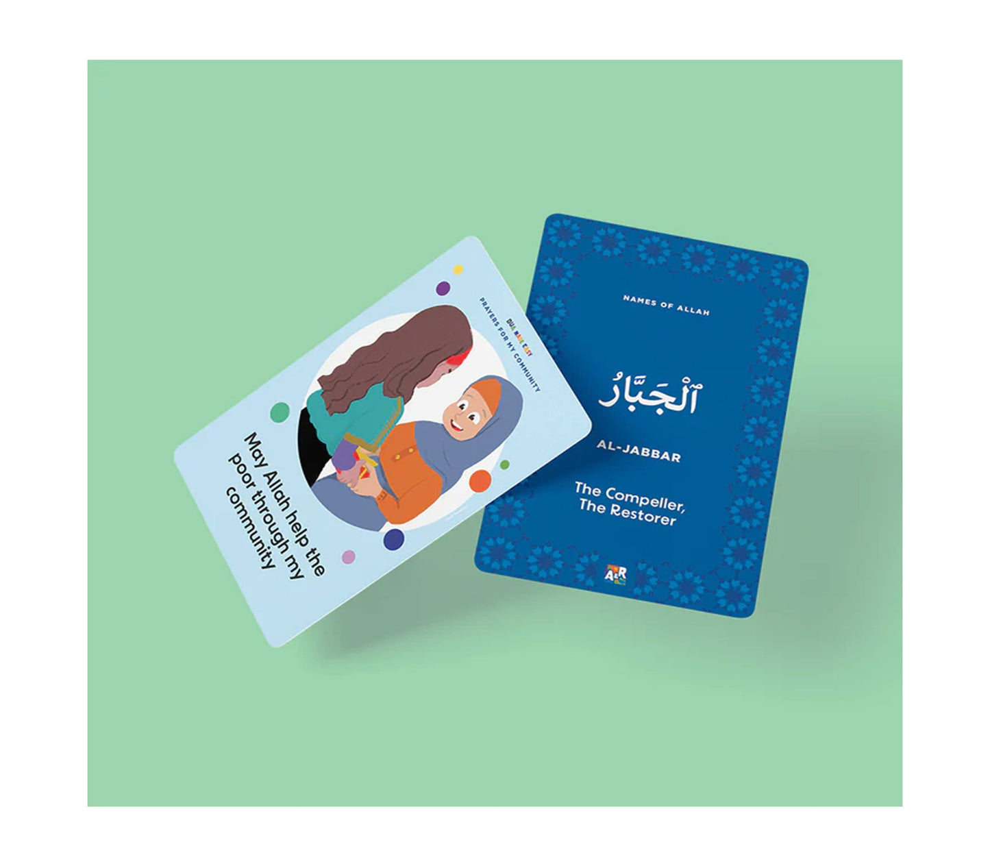 Dua Made Easy 60 Illustrated Dua cards with short prayers for kids
