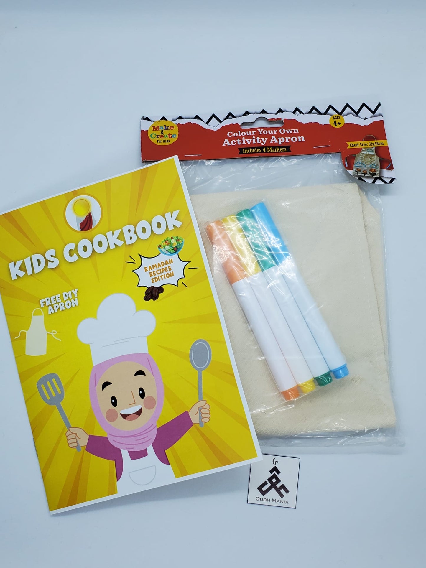 Kids Cookbook + DIY Apron - Ramadan Recipes Edition