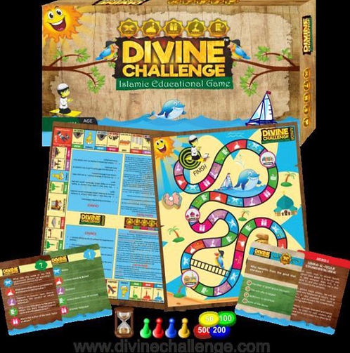 Divine Challenge Islamic Educational Game Published by Raza Print