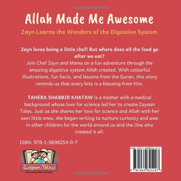 Allah Made Me Awesome: Zayn Learns the Wonders of the Digestive System | Zayaan Tales