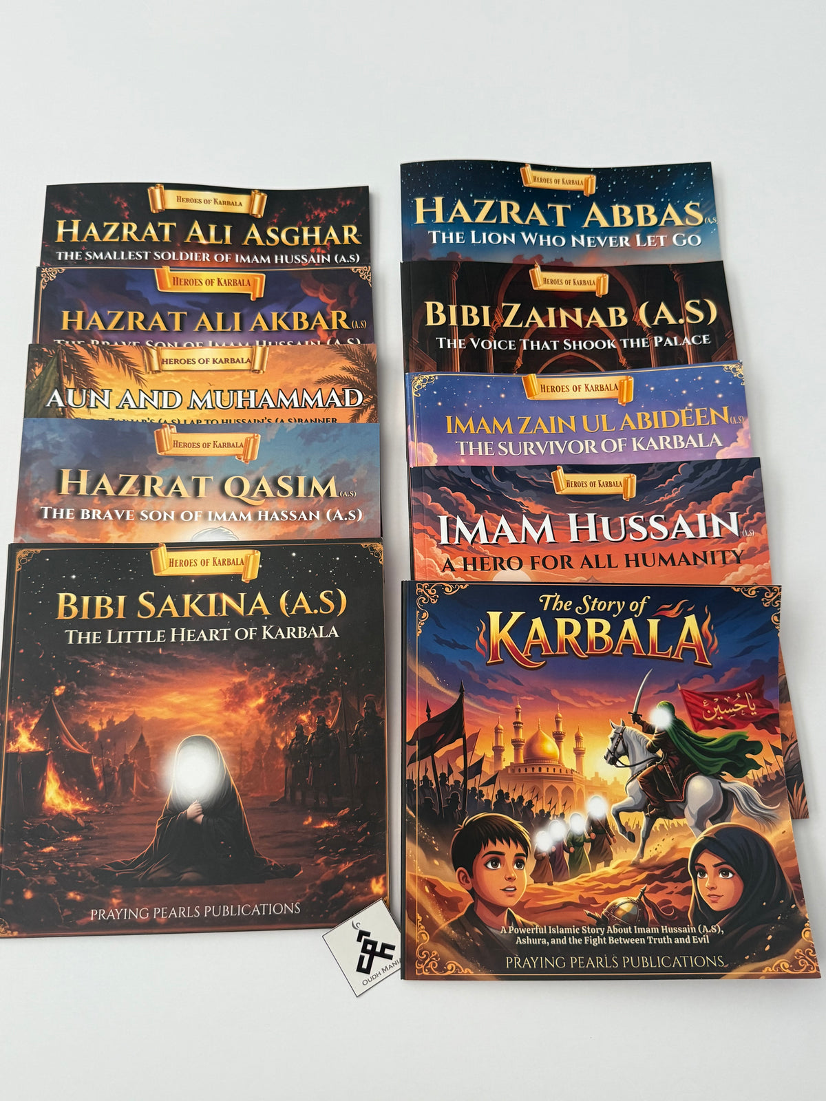 Heroes of Karbala Series | Set of 10 | Praying Pearls Publications