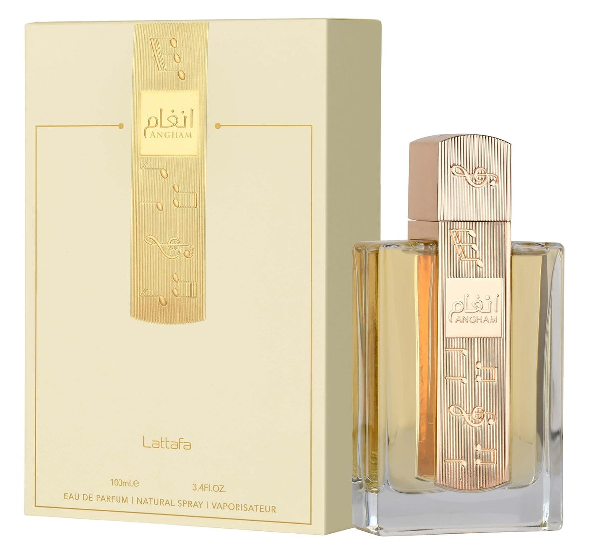 Lattafa Angham - Eau de Parfum Fragrance for Unisex |3.40 Ounce / 100 ml