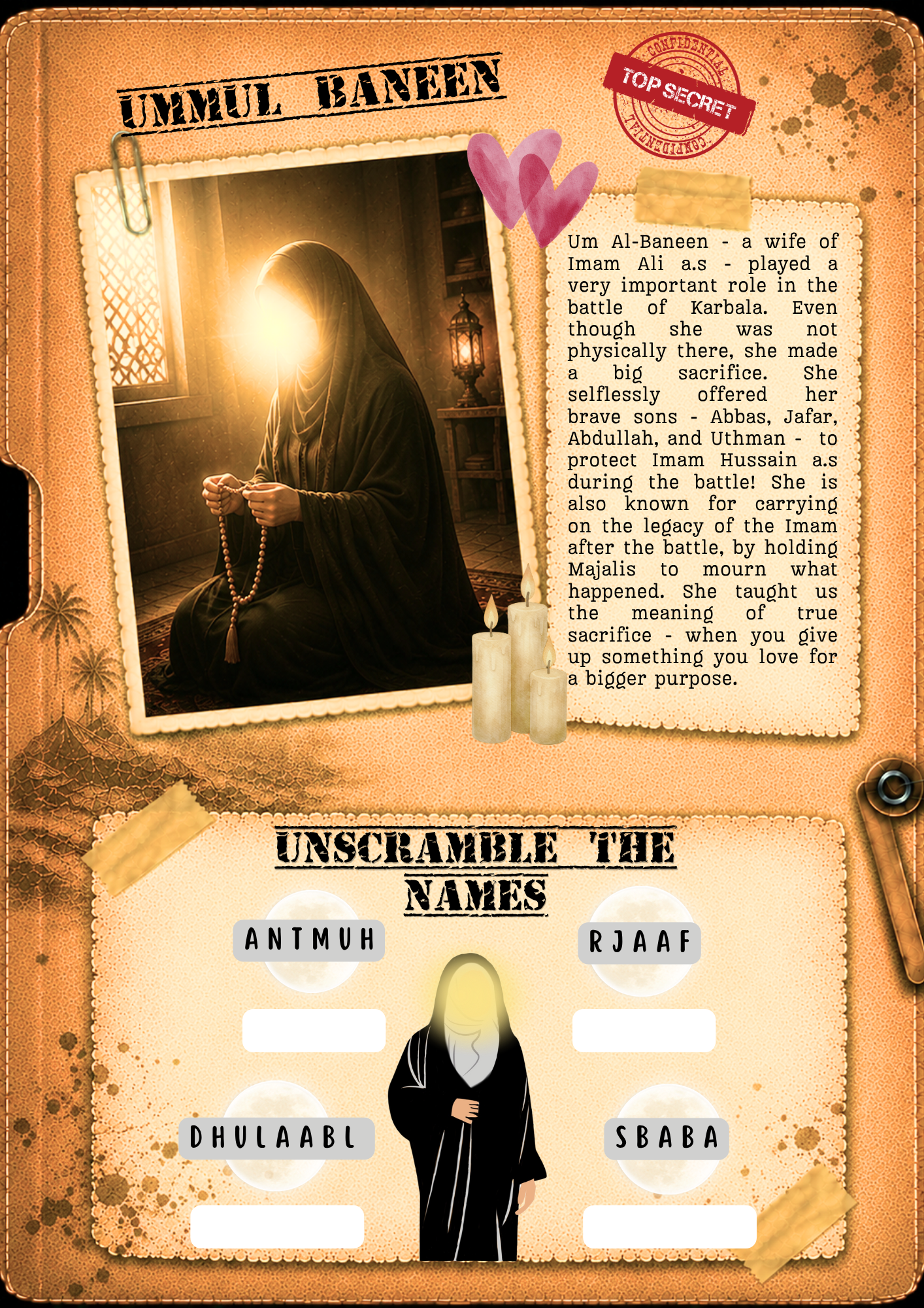 Muharram Activity Book | Messenger Magazine