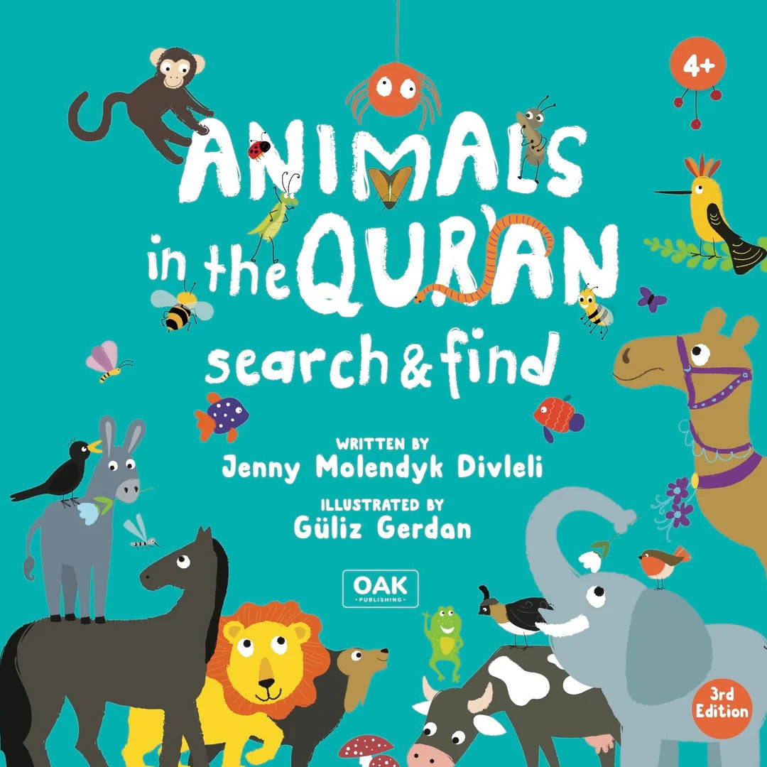 Animals in the Quran: Search and Find Book | OAK Creative Designs