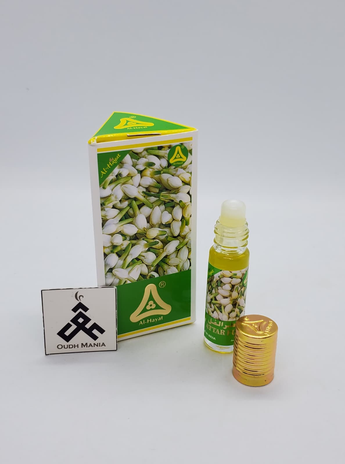 Attar Full -  Perfume Roll on (6ml) Al Hayat | Alcohol Free Concentrated Perfume Oil (Attar) made in India
