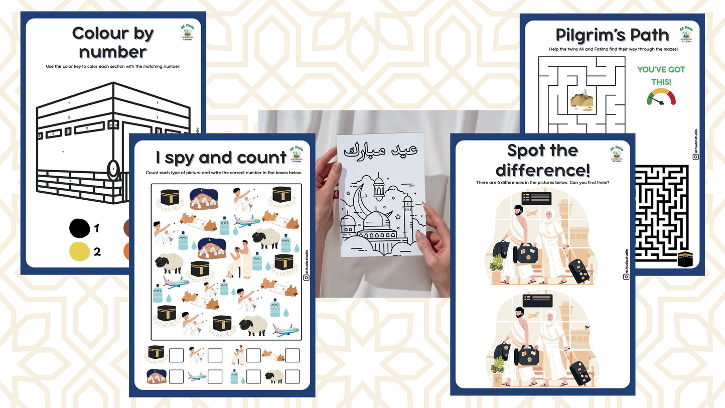 My Hajj Activity Book | Al Huda Studio