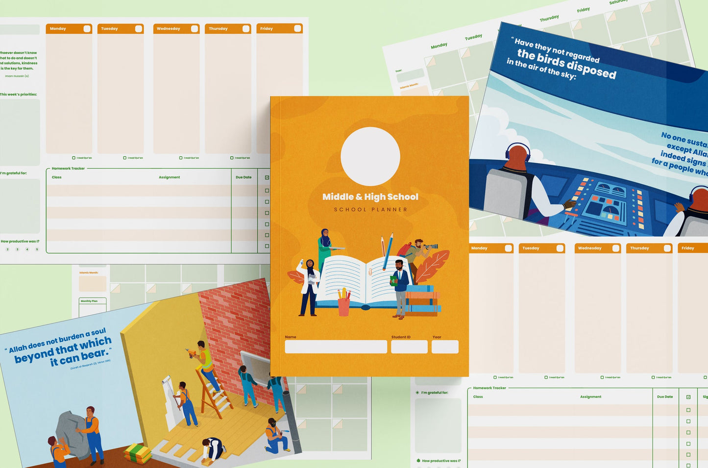 Middle & High School Planner published by Kisa Kids