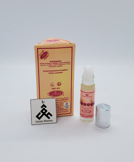 Roses - Perfume Roll on (6ml) Crown Perfumes | Al Rehab|  Alcohol Free Perfume Oil (Attar) made in UAE