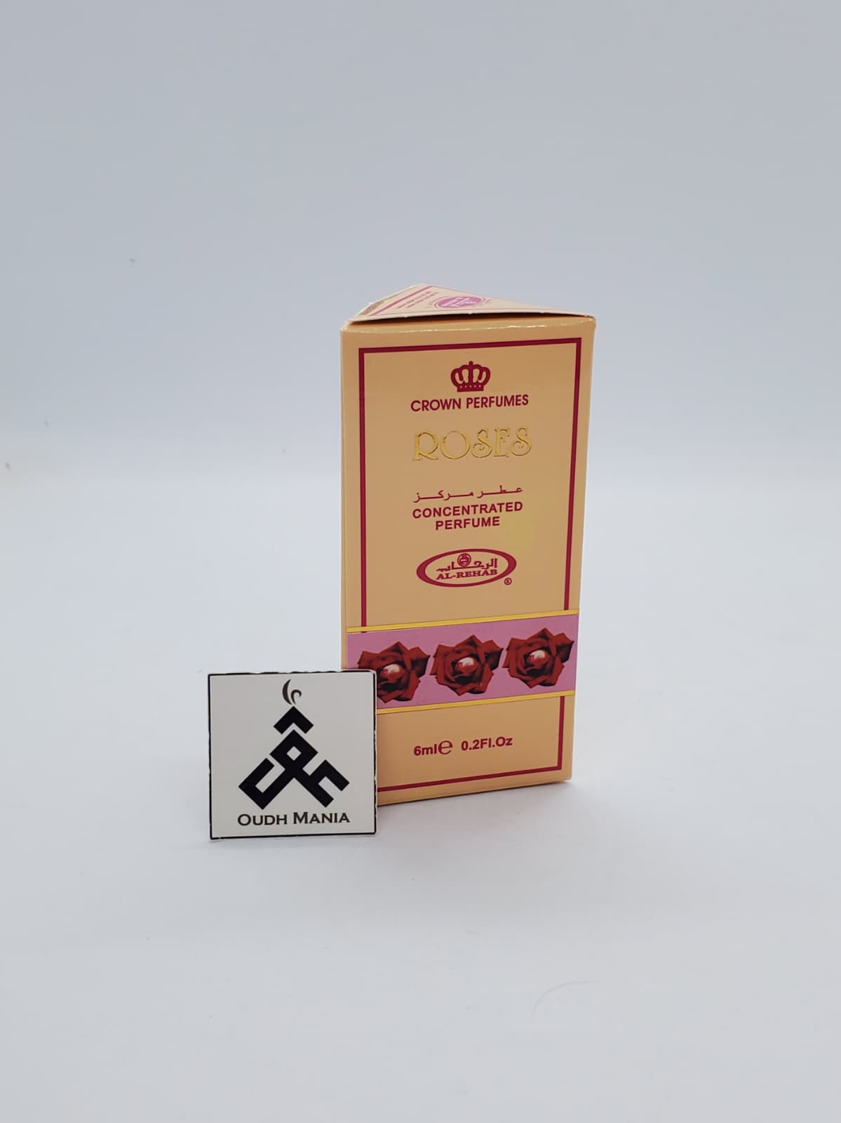 Roses - Perfume Roll on (6ml) Crown Perfumes | Al Rehab|  Alcohol Free Perfume Oil (Attar) made in UAE