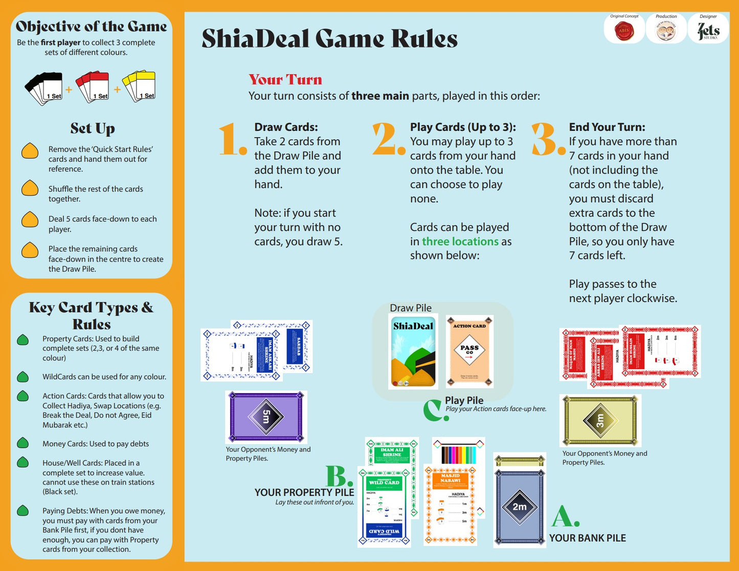 Shia Deal Card game - Where faith and fun meet
