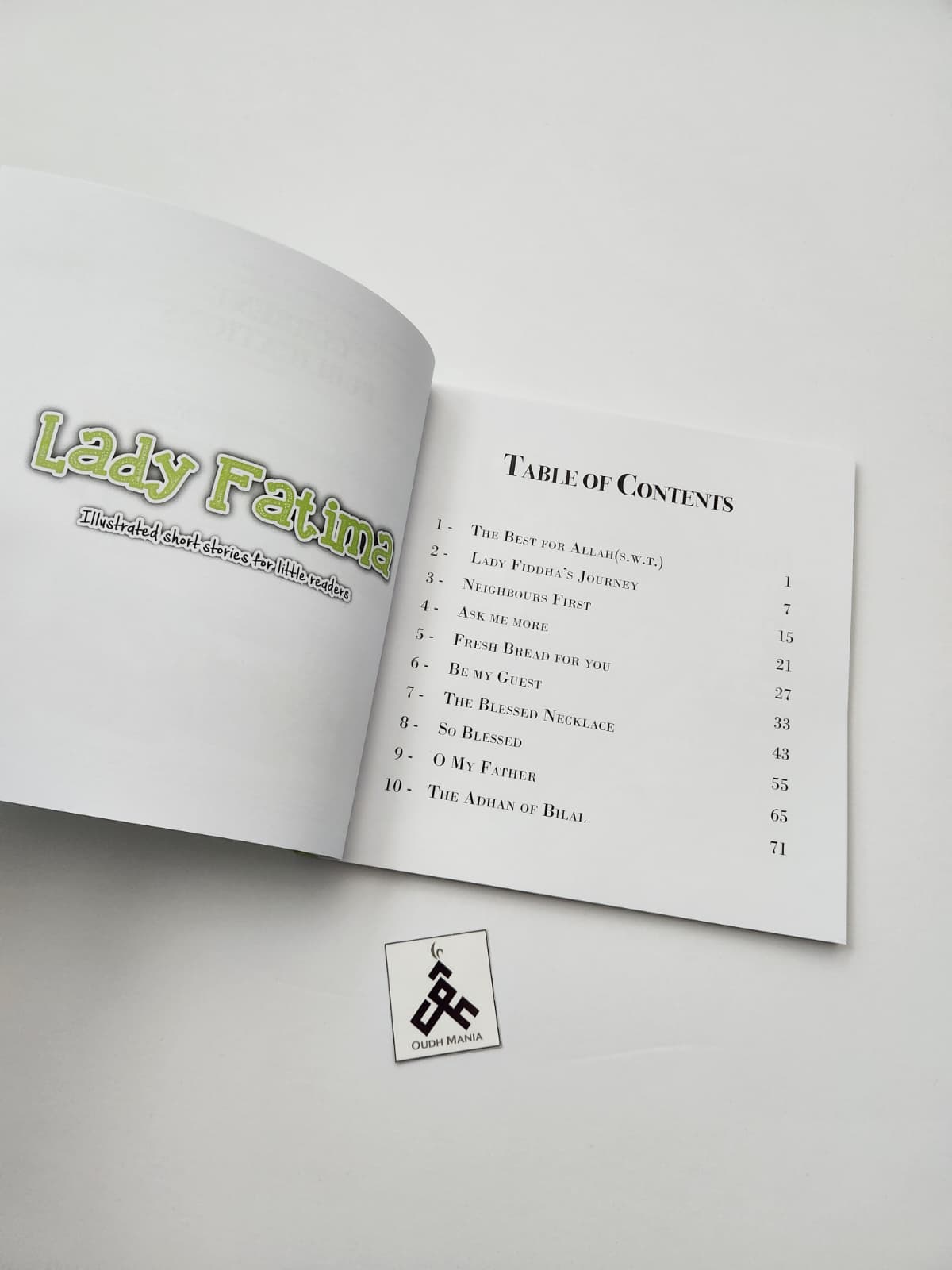 Lady Fatima - Illustrated short stories for little readers | Little Momins Publishing