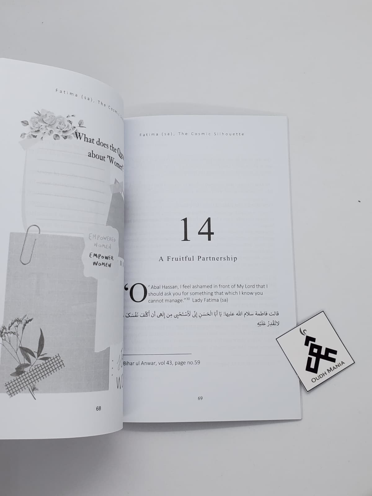 Fatima the Cosmic Silhouette by Razia Batool Najafi