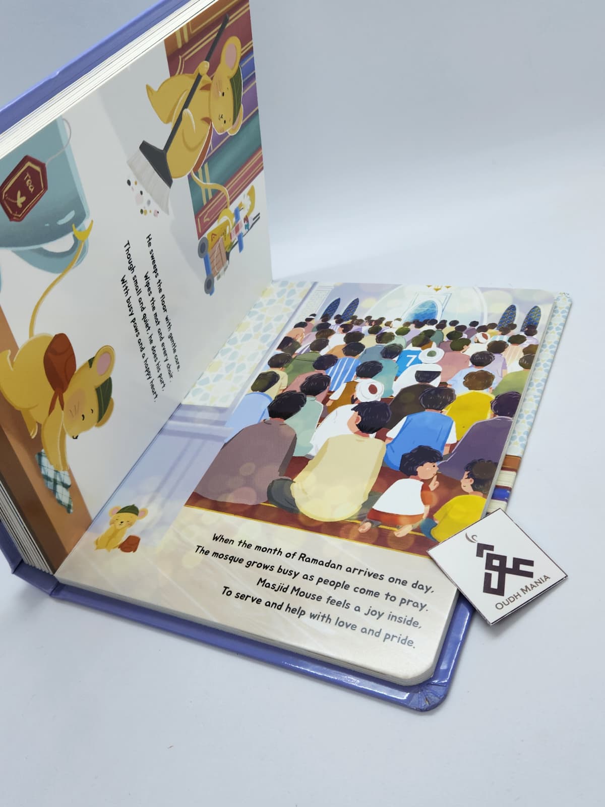Masjid Mouse + Plush Toy | Aliya & Hasan's Bookshelf