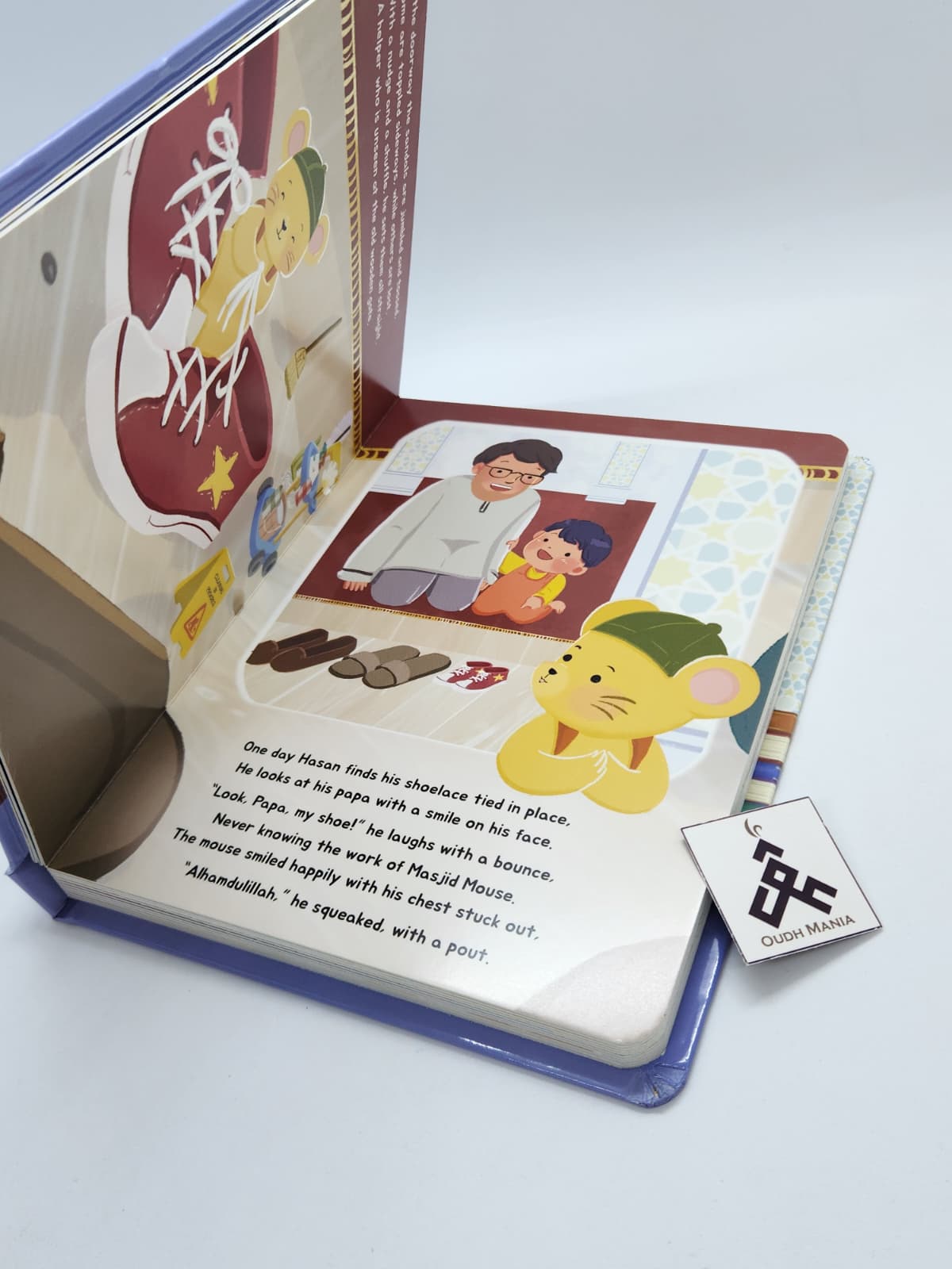 Masjid Mouse + Plush Toy | Aliya & Hasan's Bookshelf