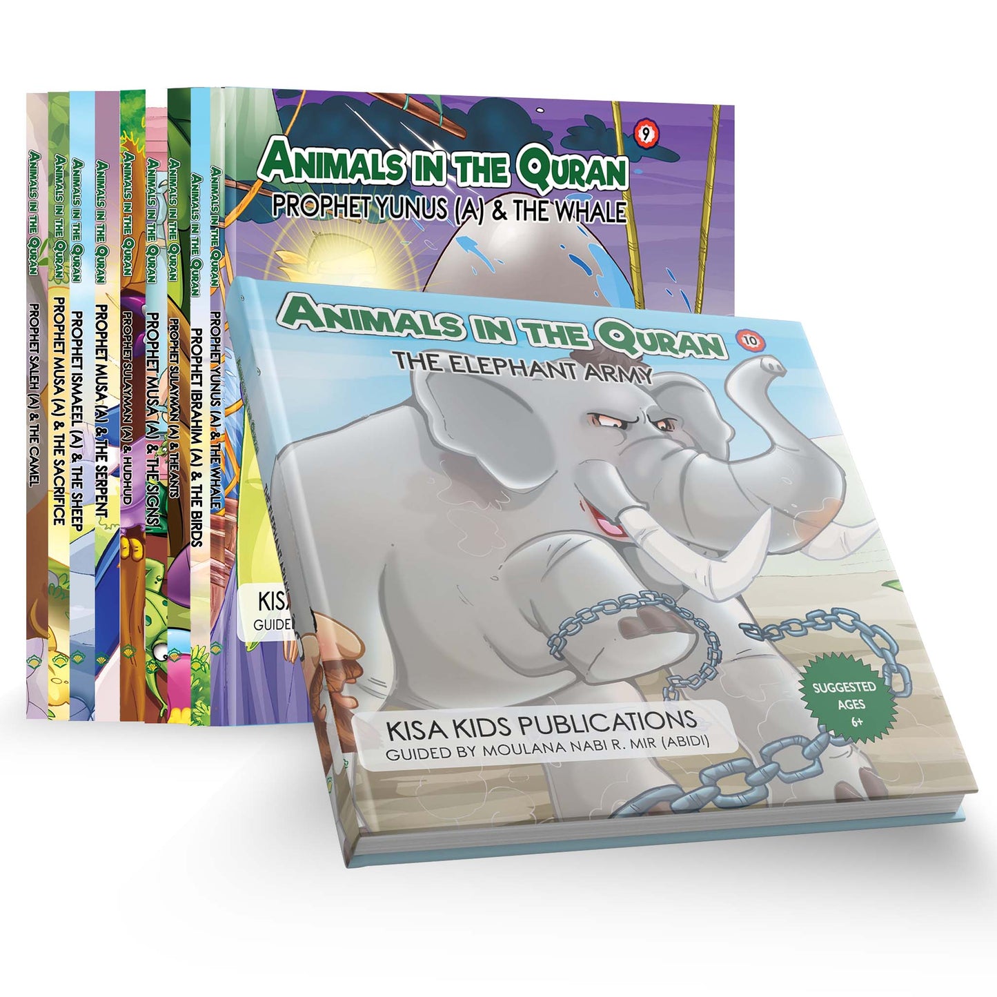Animals in Quran Series | Hardcover | A Collection of 10 Books by Kisa Kids Publications