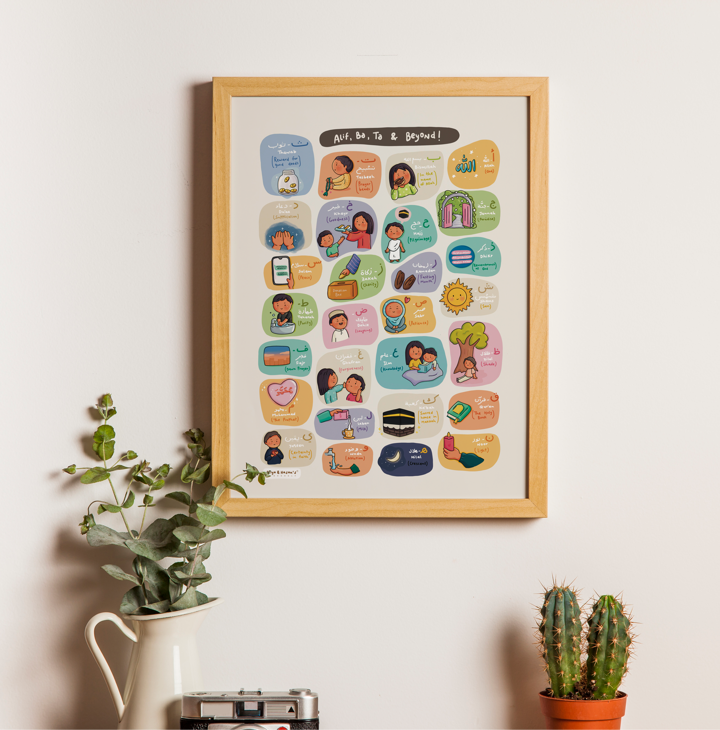 Alif, Ba, Ta & Beyond! Poster | Aliya & Hasan's Bookshelf