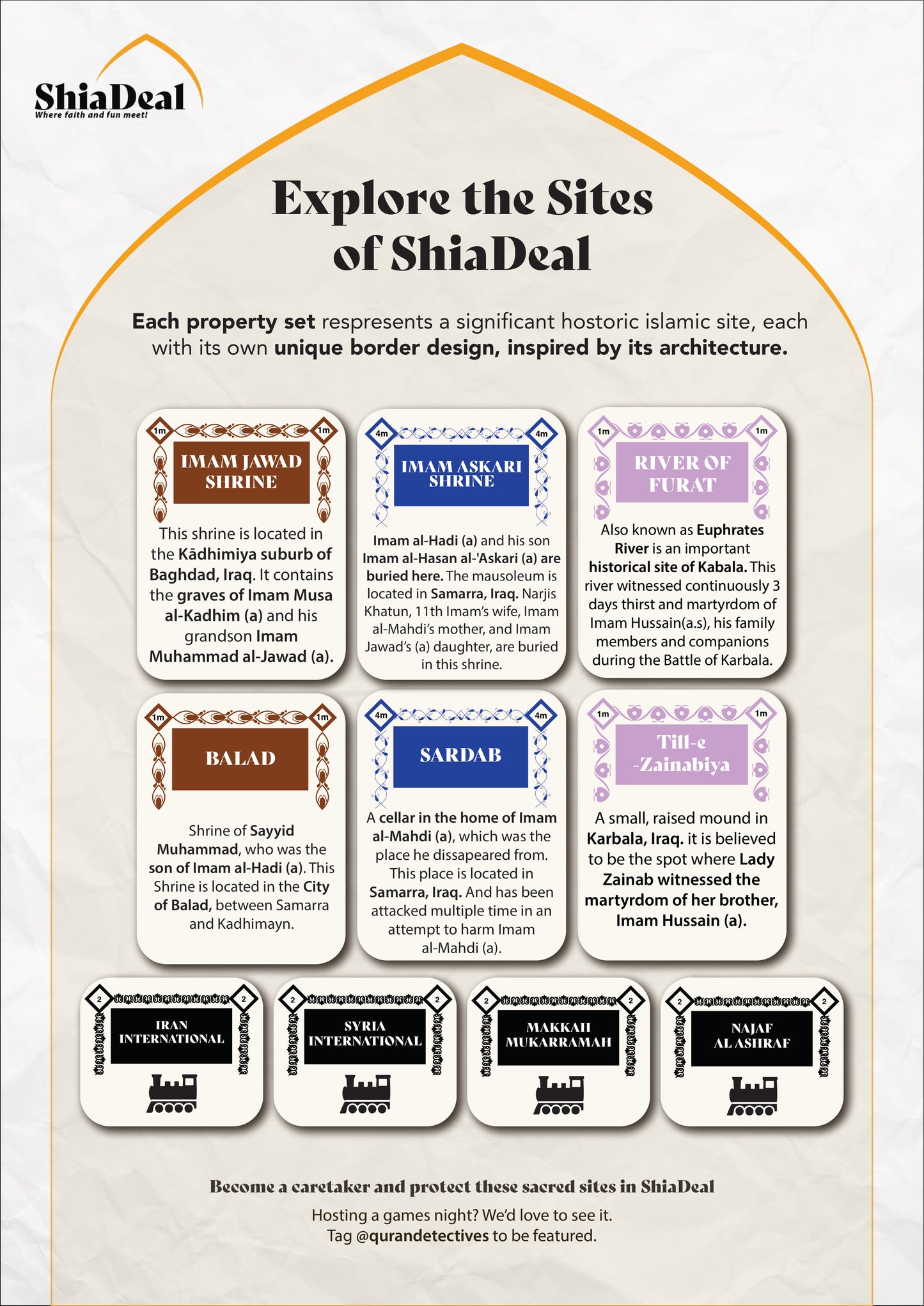 Shia Deal Card game - Where faith and fun meet