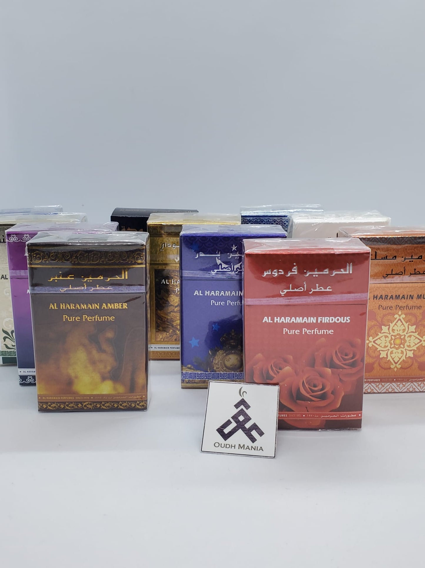 Al Haramain OUDI | Madinah | Musk | Million | Makkah| Mukhallat | White Oudh Perfume Oil 15ml by Al Haramain Perfumes