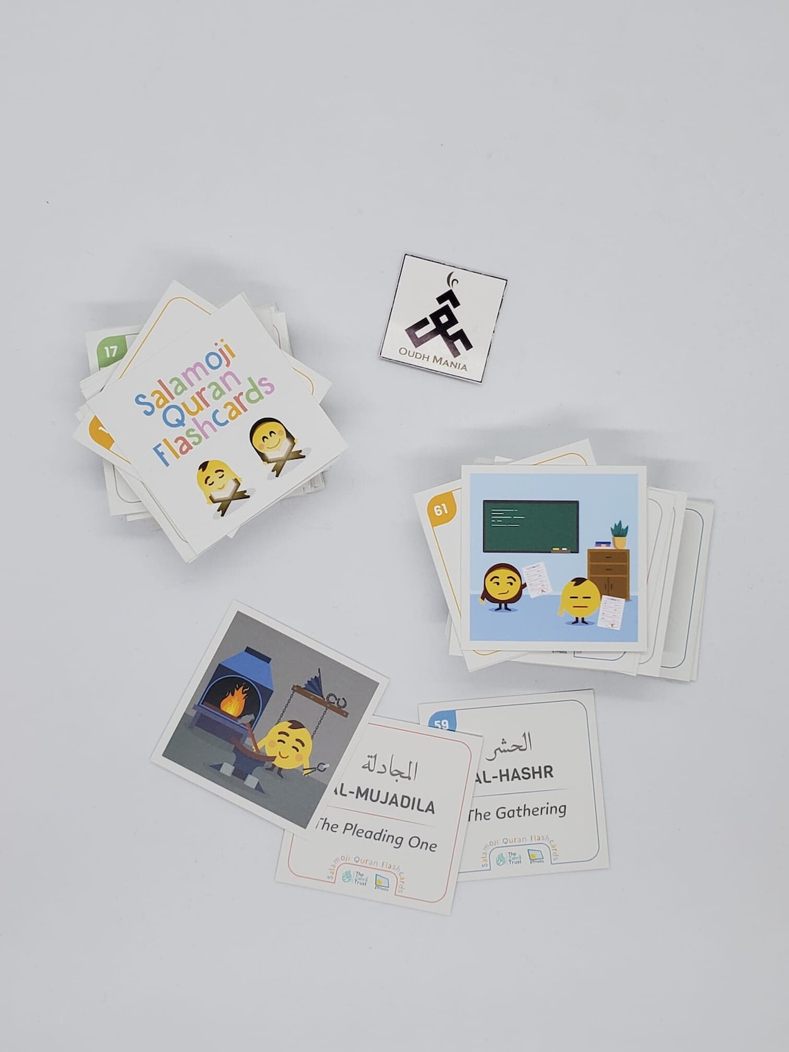 Salamoji Quran Flashcards | 114 Surah's Name by Zahra Trust UK