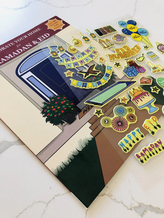 Ramadan and Eid Decorate Your Home Sticker Set | Momin Explorers