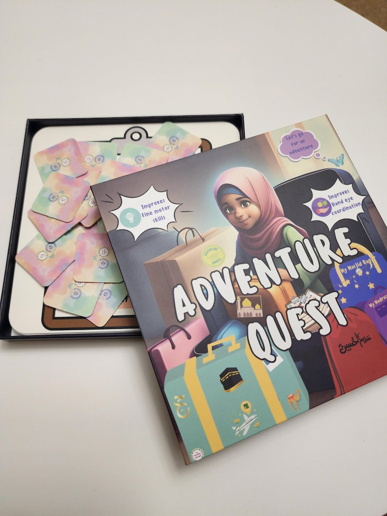 Adventure Quest Game  + Book | by the Budding Momin