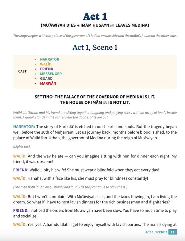 From Medina to Karbalāʾ | Kisa Kids Publication