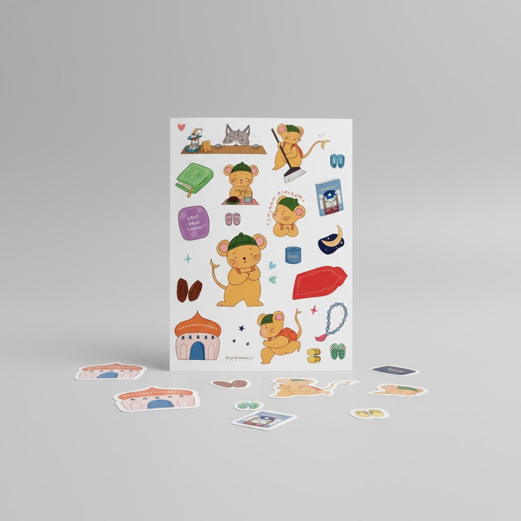 Masjid Mouse + Plush Toy | Aliya & Hasan's Bookshelf